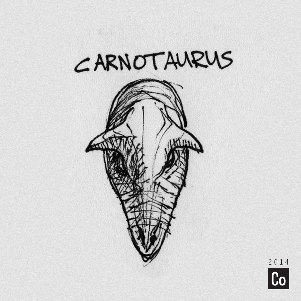 Carnotaurus by Cobalt Cox